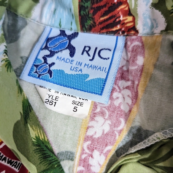 Boys Summer Sets Made in Hawaii Size 5Y - Picture 3 of 4